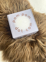 Large Wool Pom Poms Gift Set